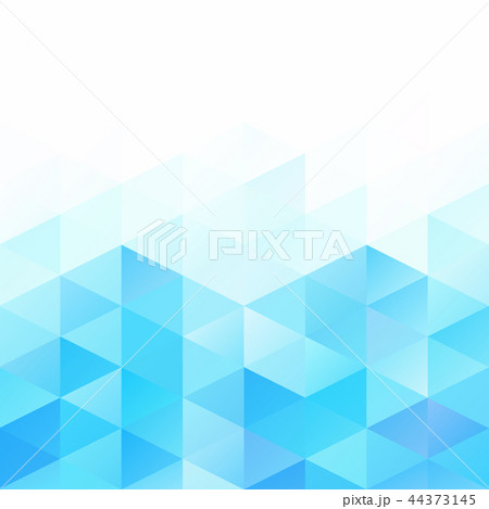 Blue Grid Mosaic Background  44373145
