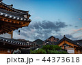 韓屋 屋根 空 44373618