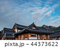 韓屋 瓦屋根 伝統家屋 44373622