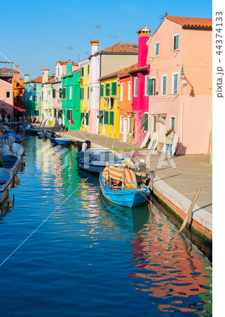 Burano island, Venice, Italy Burano island, Venice, Italy 44374133