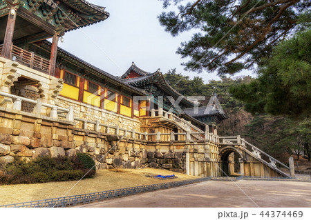 cheongungyo and baegungyo in bulguksa temple 44374469