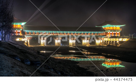 woljeonggyo bridge at night woljeonggyo bridge at night 44374475