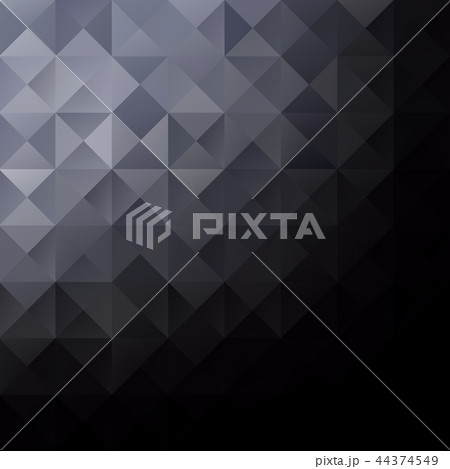 Black Grid Mosaic Background 44374549