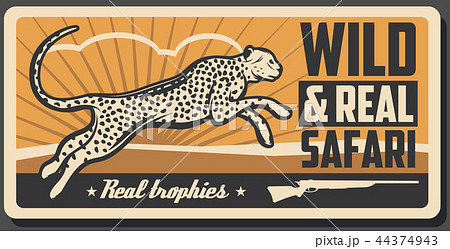 Safari Hunting Cheetah Vector Animalのイラスト素材 Safari Hunting Cheetah Vector Animalのイラスト素材