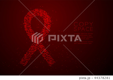 Abstract Geometric Bokeh circle dot pixel pattern 44378281