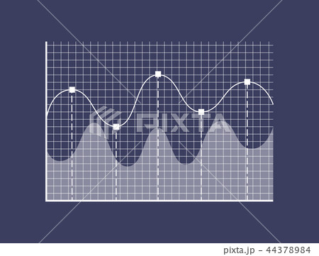 Graphic and Curved Lines, Vector Illustration Graphic and Curved Lines, Vector Illustration 44378984