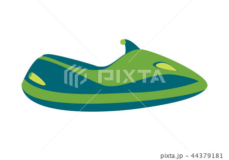 Watercraft Icon, Cartoon Water Bike Illustration 44379181