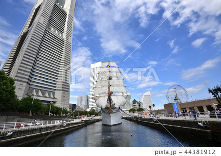 帆船日本丸総帆展帆 帆船日本丸総帆展帆 44381912