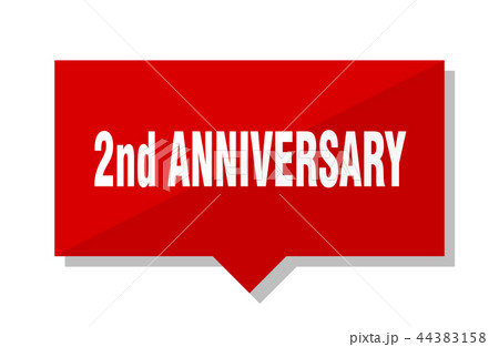 2nd anniversary red tag 44383158