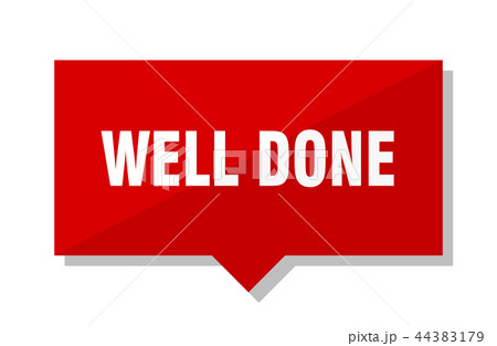 well done red tag well done red tag 44383179