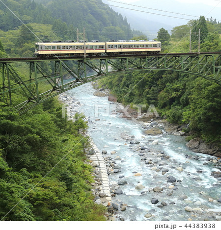 夏の富山地方鉄道立山線 夏の富山地方鉄道立山線 44383938