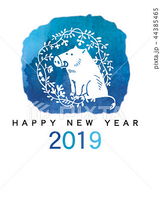 亥年年賀状 44385465