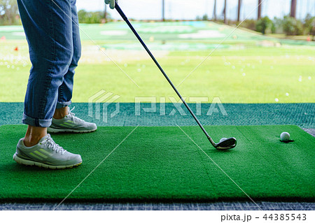 [日本] golf練習（アイアン） 44385543
