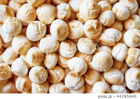 Thai Mini Cookie (Khanom Phing). Top view. 44385840