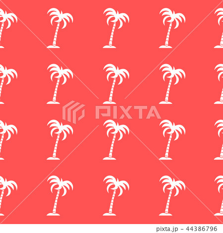 Seamless pattern with palm trees 44386796