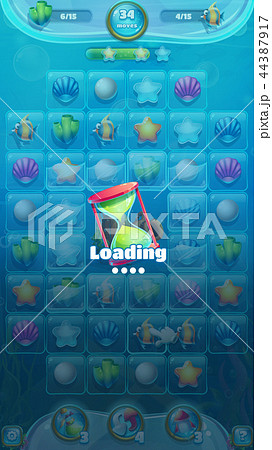 Vector illustration loading playing field 44387917