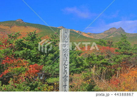 錦秋の安達太良連峰 44388867