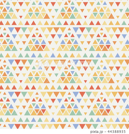 Seamless triangle halftone gradient pattern. 44388935
