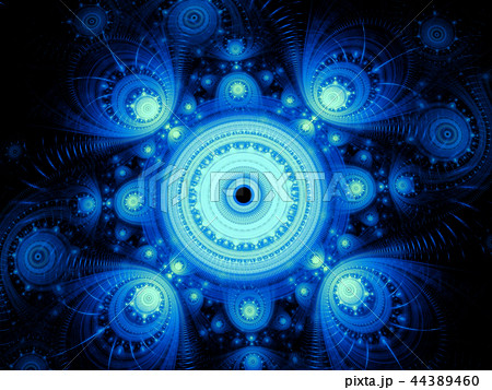 Fractal mandala - abstract esoteric digitally generated image 44389460