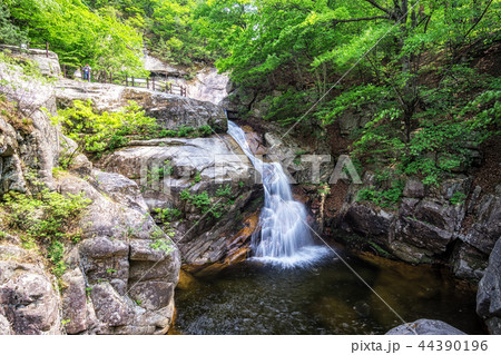 Guryong waterfalls in Odaesan Guryong waterfalls in Odaesan 44390196