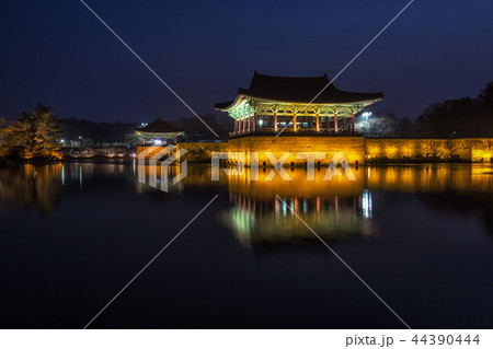 donggung palace and wolji pond in gyeongju donggung palace and wolji pond in gyeongju 44390444