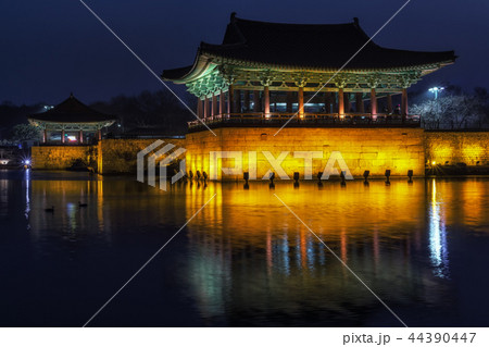 donggung palace and wolji pond in gyeongju 44390447