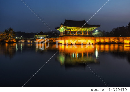 donggung palace and wolji pond in gyeongju donggung palace and wolji pond in gyeongju 44390450
