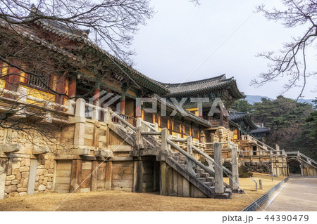cheongungyo and baegungyo in bulguksa temple 44390479