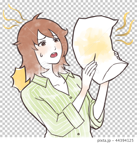 枕を持つ女性 枕を持つ女性 44394125