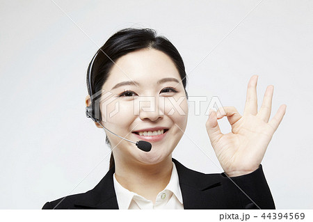 テレマーケティング 女性 女 44394569