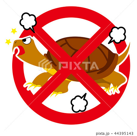 カミツキガメのイラスト 44395143