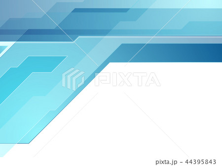 Abstract blue hi-tech minimal background 44395843