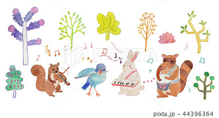 Mountain Musician Stock Illustration