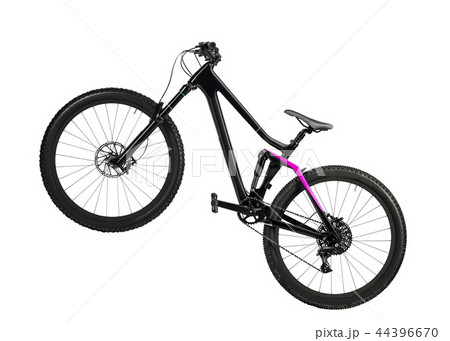 mountain bike isolated on white 44396670