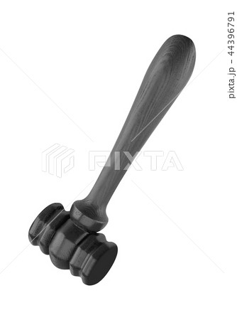 brown gavel isolated on white brown gavel isolated on white 44396791