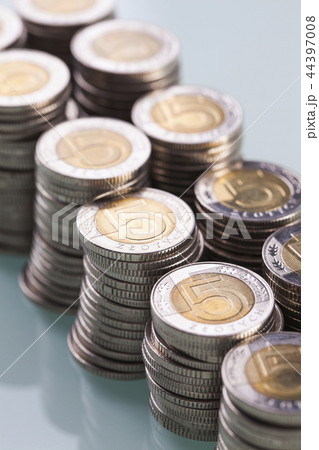 Finances on white background 44397008