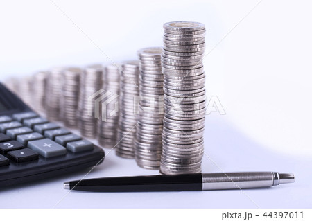 Financial concept, home saving. 44397011