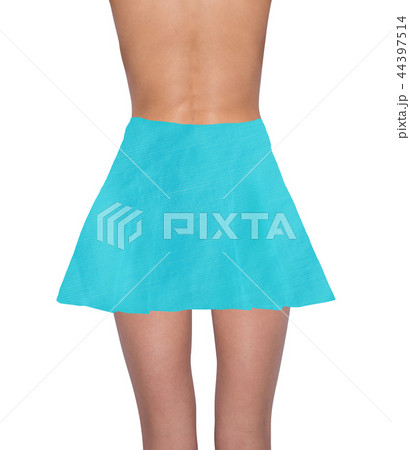 Sexy woman wearing skirt 44397514