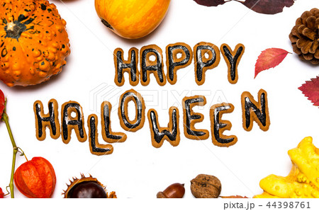 Halloween day background card 44398761