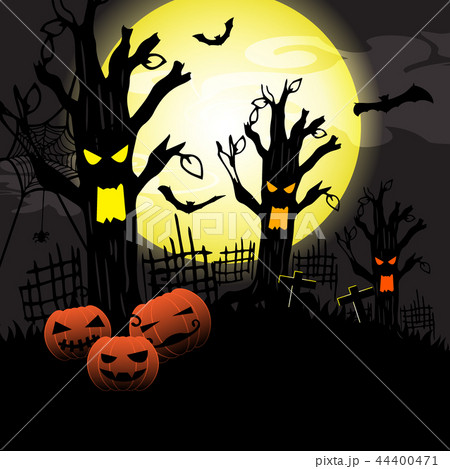 vector illustration Halloween 44400471