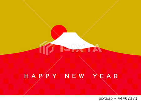 年賀状用富士山(十二支用) 年賀状用富士山(十二支用) 44402371