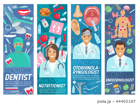 Doctors and dentist medical staff 44403197