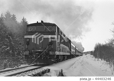 塩狩峠　DD53の後部補機 44403246