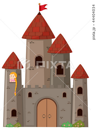 Large castle with princess Large castle with princess 44404034