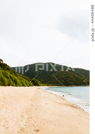 鹿児島県奄美大島 ヤドリ浜海水浴場の写真素材