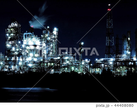 工場夜景-17 44408080