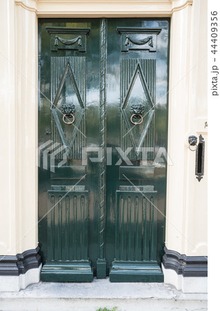old wooden door old wooden door 44409356