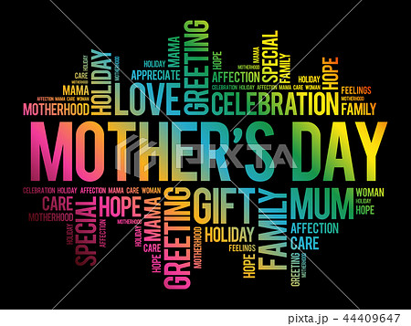 Mother's Day word cloud 44409647