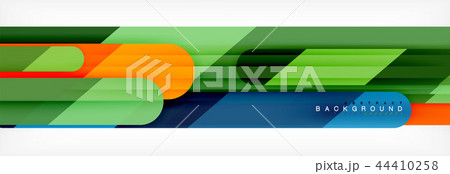 Abstract colorful lines, modern geometric background design 44410258