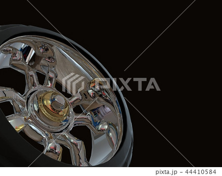 Car wheel 3D rendering Car wheel 3D rendering 44410584